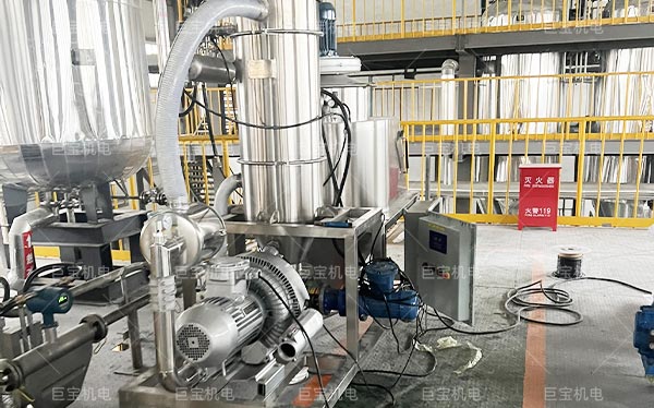 某新材料企業(yè)聚酯粉末的無塵投料與輸送